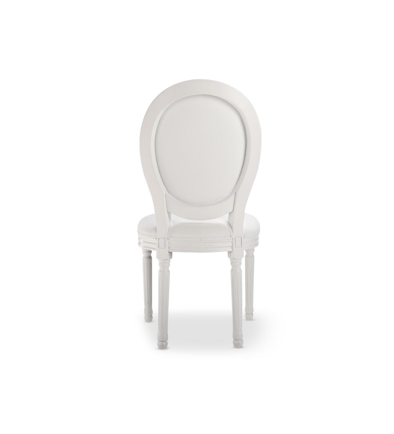 Chaise Médaillon Blanche