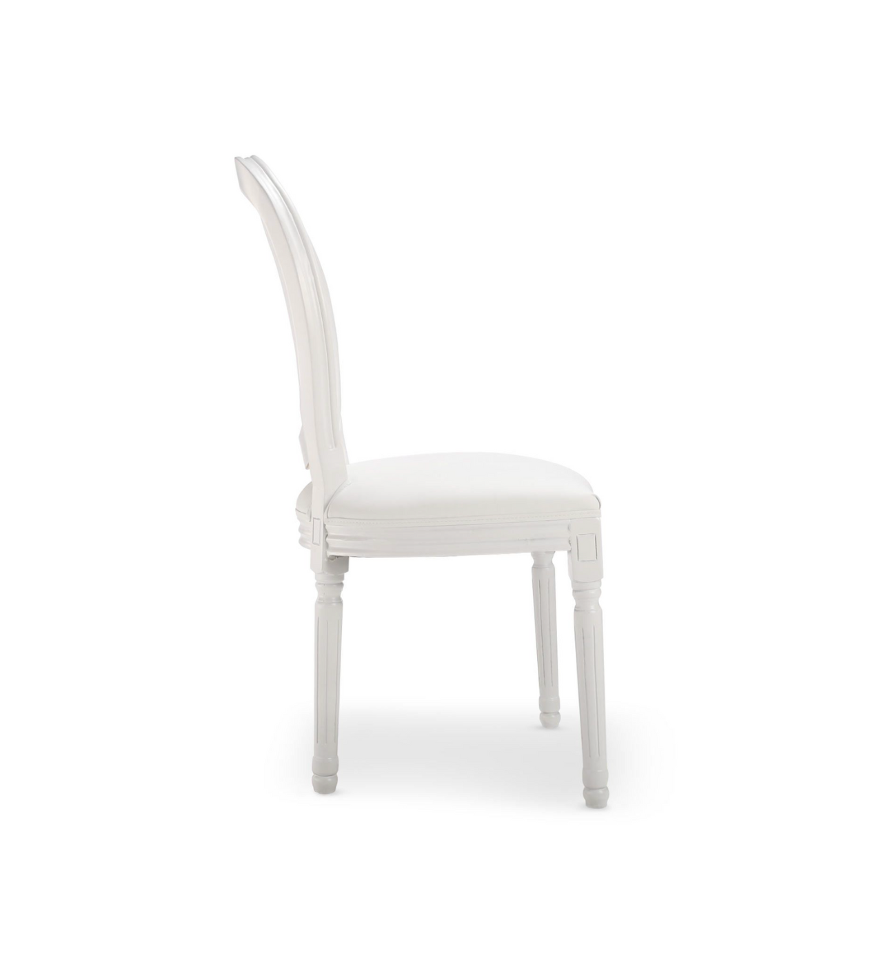 Chaise Médaillon Blanche
