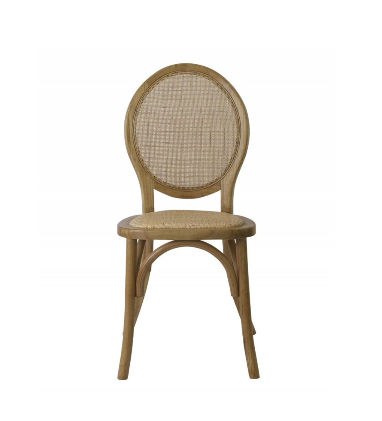 Chaise Médaillon en Bois