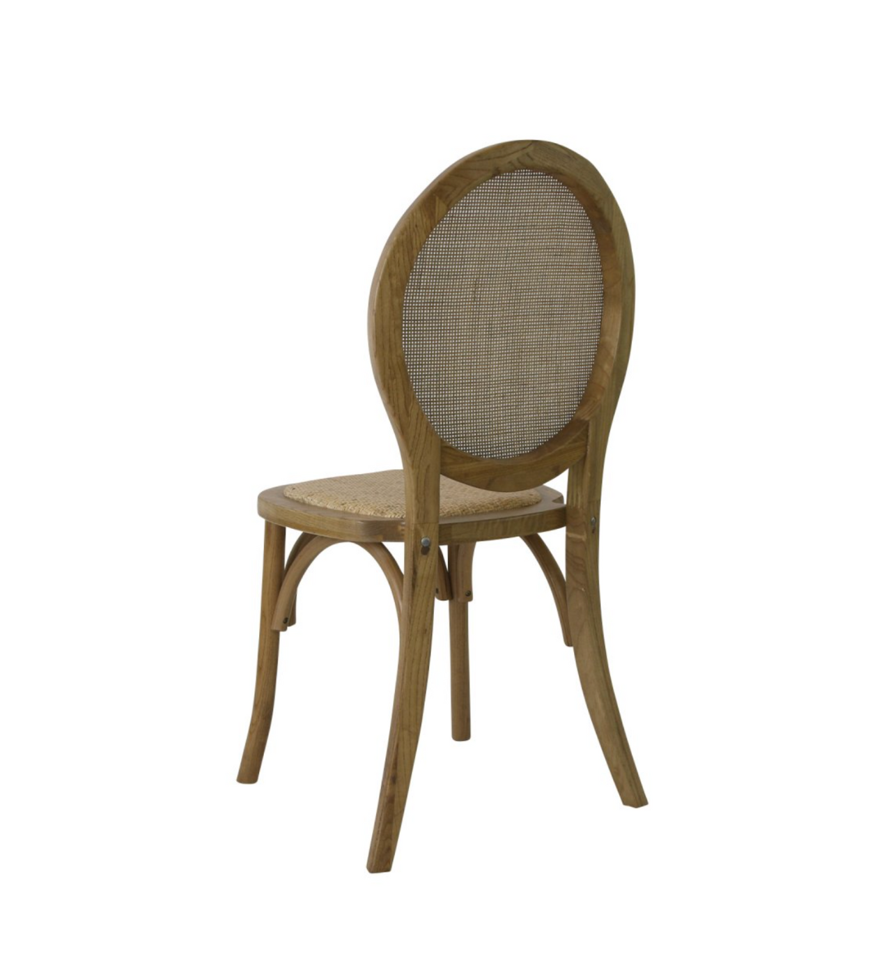 Chaise Médaillon en Bois