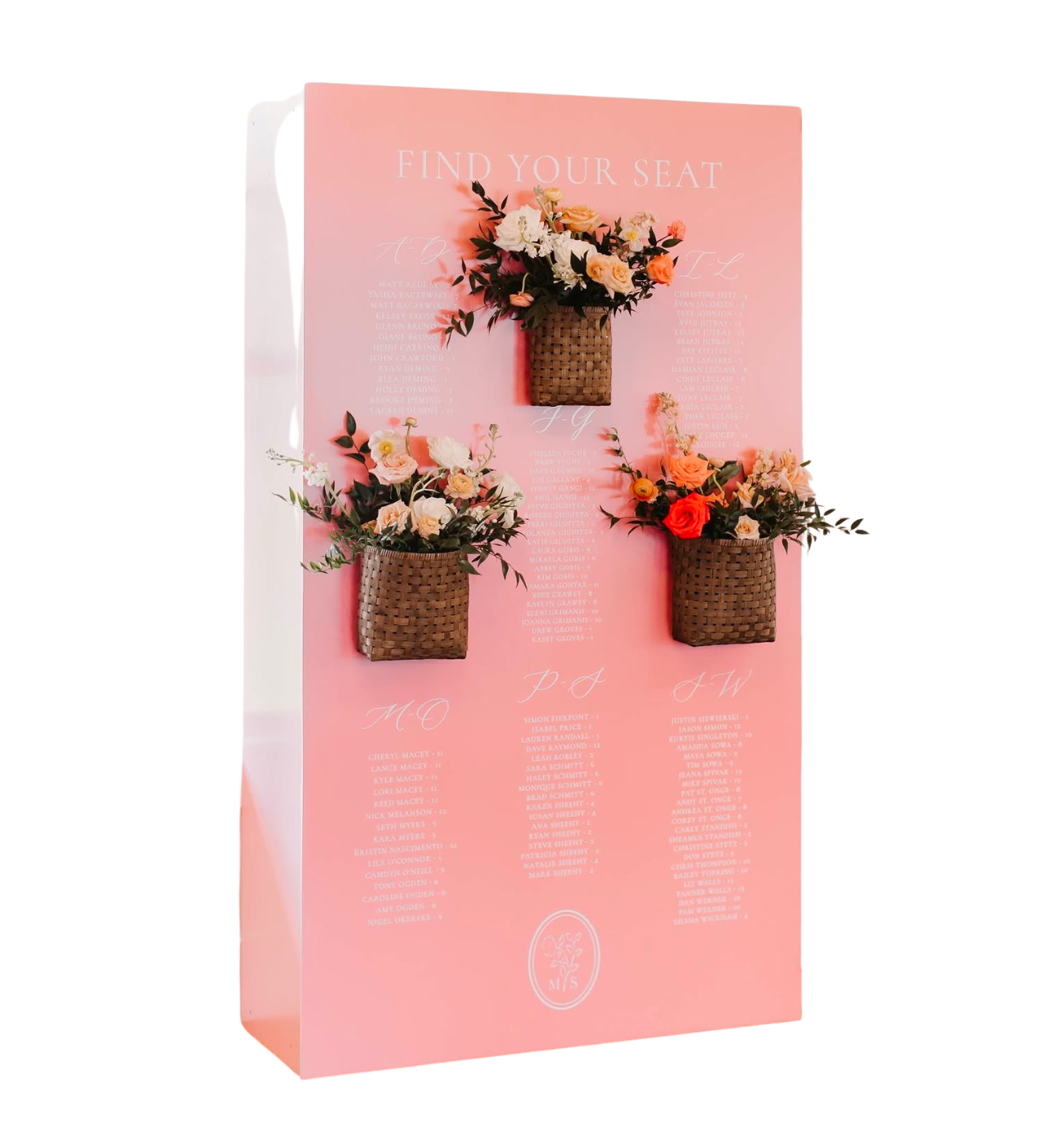 Plan de Table avec Paniers Déco – Ambiance Champêtre