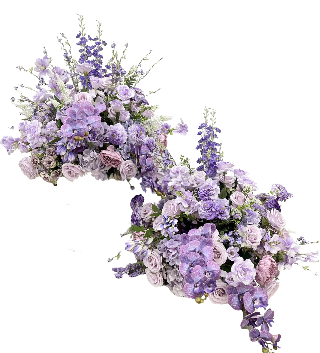 Composition Florale Artificielle – Lilas Rêveur