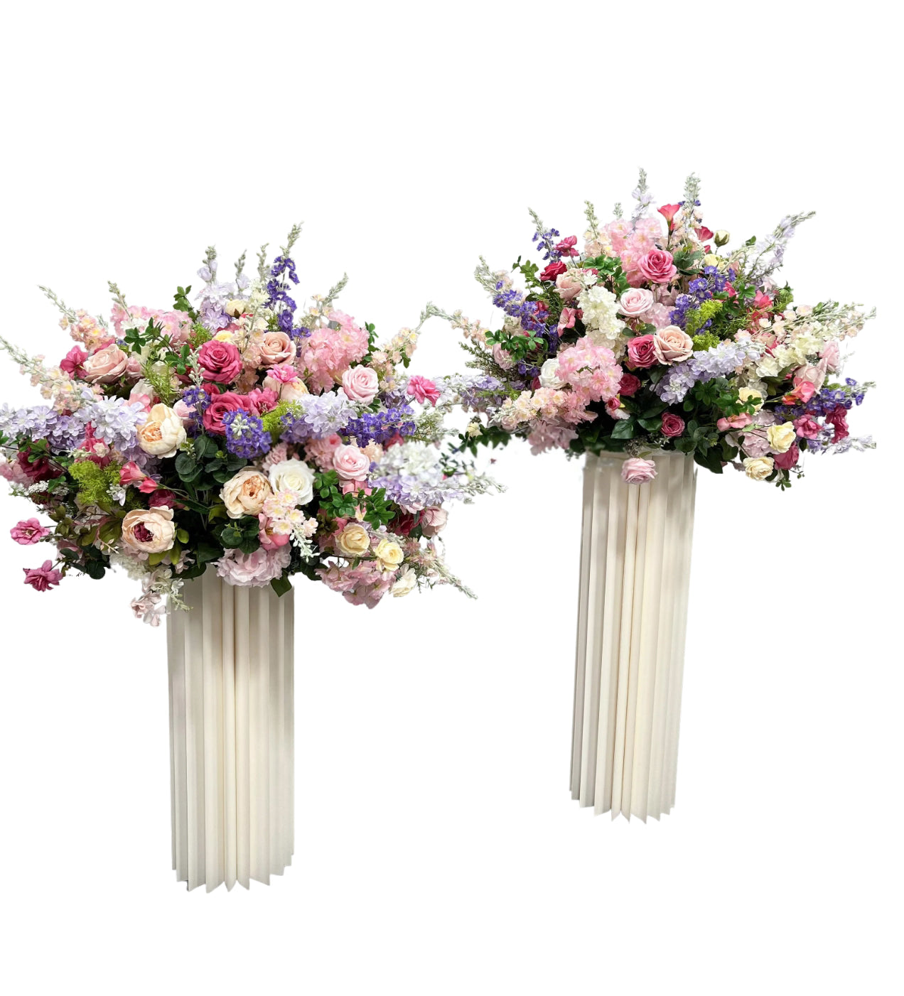 Composition Florale Artificielle – Arc-en-Ciel Floral