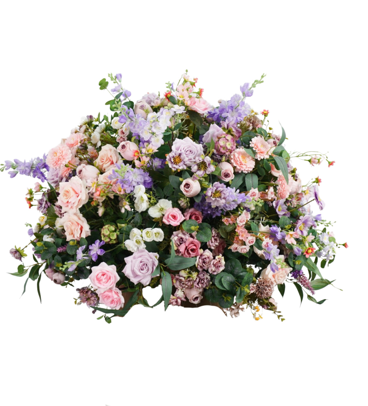 Composition Florale Artificielle – Douce Harmonie Pastel