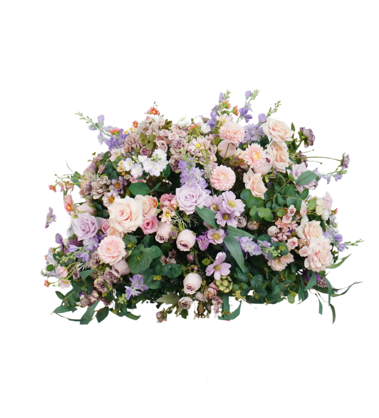 Composition Florale Artificielle – Douce Harmonie Pastel
