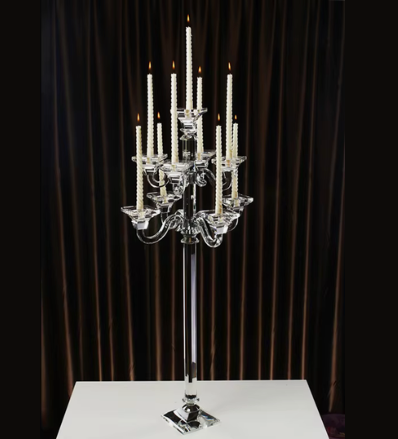 Chandelier haut 9 bras