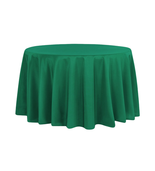 Nappe Ronde Polyester 280 cm Vert Emeraude