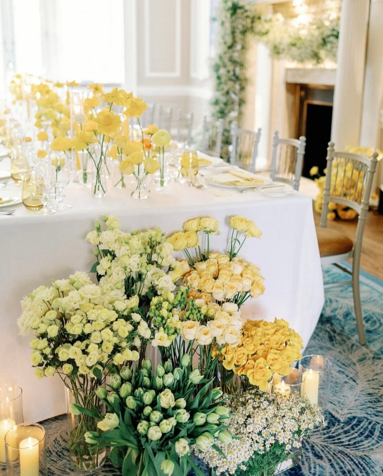 Pack Décoration Fleurs jaunes & poésie florale