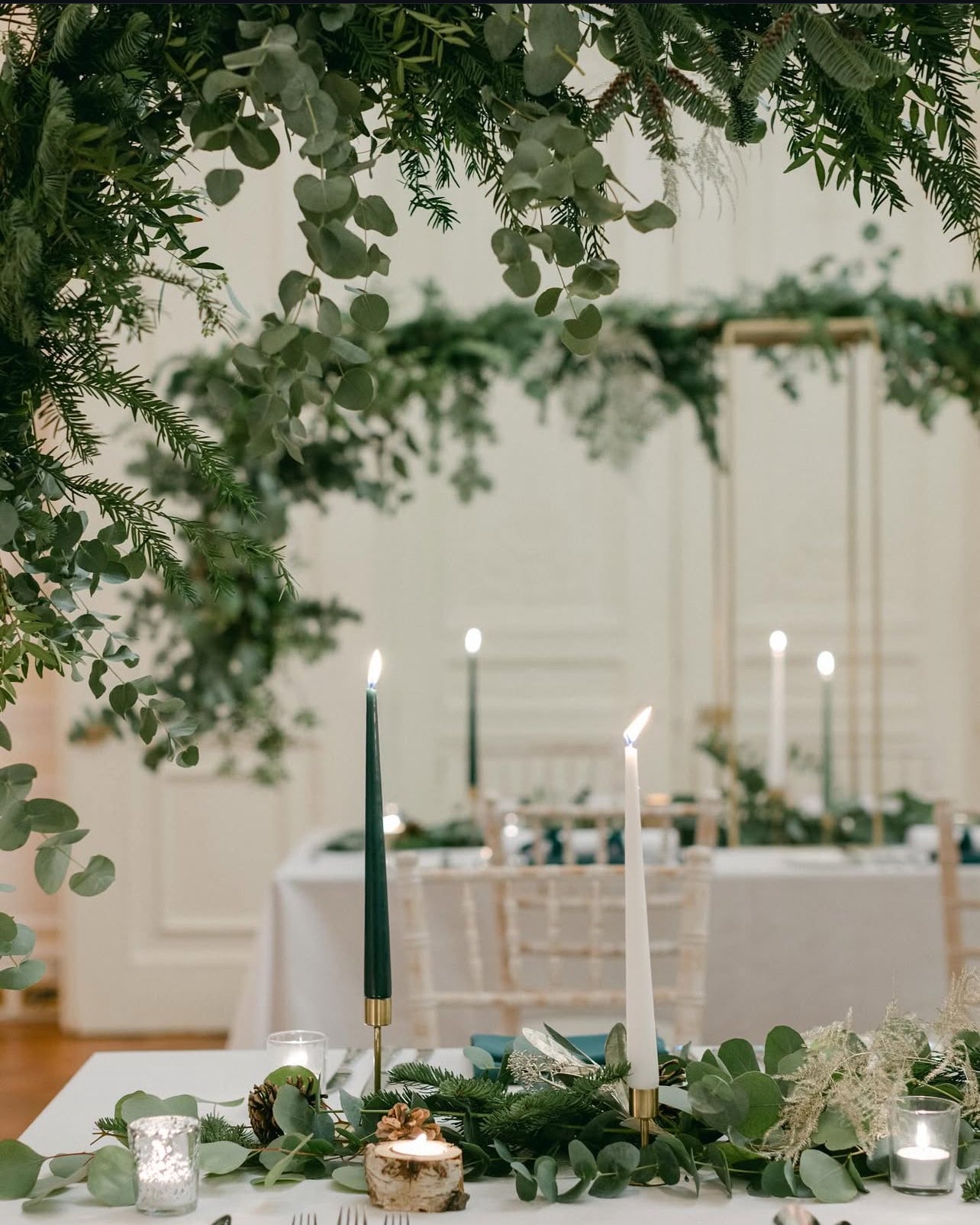 Pack décoration “Élégance Verte &amp; Eucalyptus”